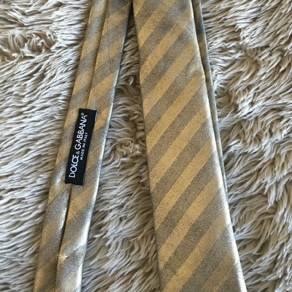 Gold Dolce & Gabbana Tie